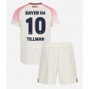 Bayer Leverkusen Malik Tillman #10 Borta Kläder Barn 2025-26 Kortärmad (+ Korta byxor)